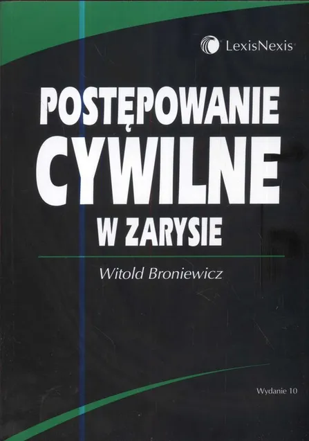 Post Powanie Cywilne W Zarysie Outlet Witold Broniewicz Ksi Ka