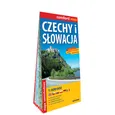 Czechy i Słowacja laminowana mapa samochodowa 1:600 000 - zbiorowe opracowanie