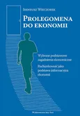 Prolegomena do ekonomii - Ireneusz Wieczorek