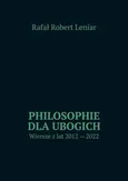 Philosophie dla ubogich - Rafał Leniar