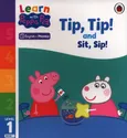 Learn with Peppa Phonics Level 1 Book 1 - Tip Tip and Sit Sip (Phonics Reader)