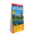 Szwajcaria Switzerland laminowana mapa samochodowo-turystyczna; 1:350 000