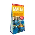 Malta laminowany map&guide (2w1: przewodnik i mapa) - Agnieszka Fundowicz-Skrzyńska