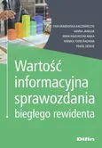 Wartość informacyjna sprawozdania biegłego rewidenta - Ewa Grabowska-Kaczmarczyk