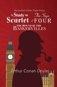 The Sherlock Holmes Triple Feature - A Study in Scarlet, The Sign of Four, and The Hound of the Baskervilles - Doyle Arthur Conan