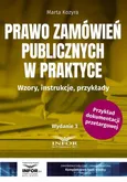 Prawo zamówień publicznych w praktyce - Marta Kozyra