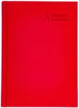 Kalendarz akademicki A5T Vivella czerwony