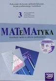 Matematyka 3 Podręcznik z płytą CD Zakres podstawowy - Wojciech Babiański