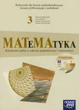 Matematyka 3 Podręcznik z płytą CD Kształcenie ogólne w zakresie podstawowym i rozszerzonym - Jolanta Wesołowska