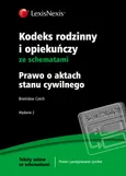 Kodeks rodzinny i opiekuńczy ze schematami Prawo o aktach stanu cywilnego - Outlet - Bronisław Czech