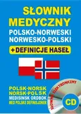 Słownik medyczny polsko-norweski + definicje haseł + CD (słownik elektroniczny) - Dawid Gut