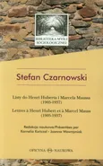 Listy do Henri Huberta i Marcela Maussa (1905-1937) - Stefan Czarnowski
