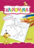 Kalkomania z naklejkami Pegaz - Dorota Krassowska