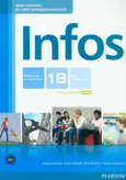 Infos 1B podręcznik z ćwiczeniami z płytą CD kurs podstawowy + minirepetytorium maturalne - Outlet - Nina Drabich