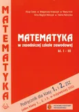 Matematyka w zasadniczej szkole zawodowej kl. 1-3 - Outlet - Alicja Cewe