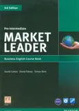 Market Leader Pre-Intermediate Business English Course Book with DVD-ROM - David Cotton