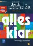 Alles klar 2A Podręcznik z ćwiczeniami + CD Zakres rozszerzony Kurs dla kontynuujących naukę - Outlet - Zofia Wąsik