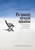 Po tamtej stronie tekstów - Tomasz Mizerkiewicz