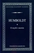 O myśli i mowie - Humboldt von Wilhelm