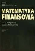 Matematyka finansowa - Joanna Klimkowska
