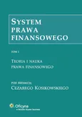 System prawa finansowego Tom 1