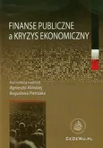 Finanse publiczne a kryzys ekonomiczny