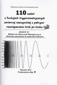 110 zadań o funkcjach trygonometrycznych zmiennej rzeczywistej z pełnymi rozwiązaniami krok po kroku - Outlet - Wiesława Regel