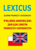 LEXICUS Słownik prawniczy i ekonomiczny polsko-angielski - Jacek Gordon