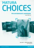 Matura Choices Pre-Intermediate Workbook with MP3 CD - Outlet - Vaughan Jones