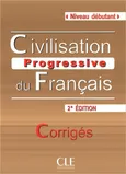 Civilisation progressive du français Niveau debutant Klucz 2. edycja - Outlet - Catherine Carlo