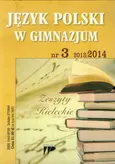 Język Polski w Gimnazjum numer 3 2013/2014 - Outlet