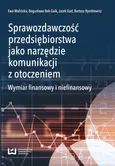 Sprawozdawczość przedsiębiorstwa jako narzędzie komunikacji z otoczeniem - Outlet - Bogusława Bek-Gaik