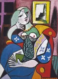 Puzzle Piatnik Picasso Kobieta z książką 1000