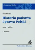 Historia państwa i prawa Polski Historia państwa i prawa Polski - Outlet - Rafał Golat