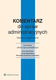 Komentarz do spraw administracyjnych - Irena Kamińska