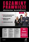 Egzaminy prawnicze Ministerstwa Sprawiedliwości 2015 Tom 4 - Outlet - Bożena Morawska