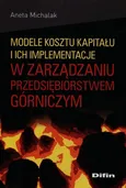 Modele kosztu kapitału i ich implementacje w zarządzaniu przedsiębiorstwem górniczym - Aneta Michalak