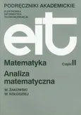 Matematyka część 2 Analiza matematyczna - Outlet - Witold Kołodziej