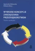 Wybrane koncepcje zarządzania przedsiębiorstwem - Agnieszka Bitkowska