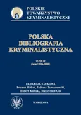 Polska Bibliografia Kryminalistyczna - Outlet - Tadeusz Tomaszewski