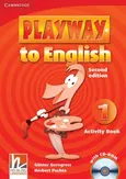 Playway to English  1 Activity Book + CD - Gunter Gerngross