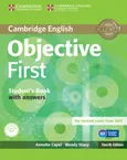 Objective First Student's Book with Answers + CD - Outlet - Annette Capel