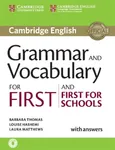 Grammar and Vocabulary for First and First for Schools with answers - Louise Hashemi