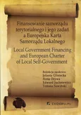 Finansowanie samorządu terytorialnego i jego zadań a Europejska Karta Samorządu Lokalnego