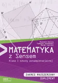 Matematyka z sensem 1 Zakres rozszerzony Suplement - Outlet - Ryszard Kalina