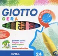 Giotto Kredki woskowe 24 sztuki - Outlet