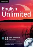 English Unlimited Upper Intermediate Coursebook + DVD - Hendra Leslie Anne