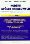 Kodeks Spółek Handlowych - Outlet - Tadeusz Fijałkowski
