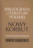 Henryk Sienkiewicz Nowy Nowy korbut