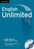 English Unlimited Advanced Teacher's Book + DVD-ROM - Sarah Ackroyd